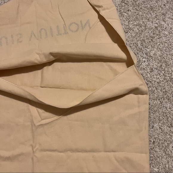 Authentic Louis Vuitton Fold Over Dust Bag 13 x 22 - Picture 2 of 4